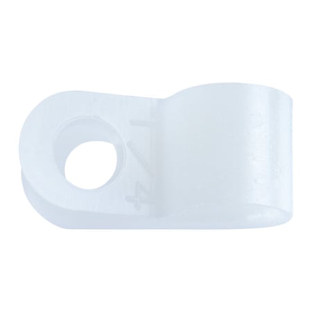 Jandorf Cable Clamp, Nylon, 1/4 in Bundle Dia., Natural 61466